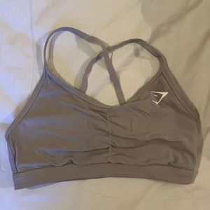Gymshark ruched sports bra